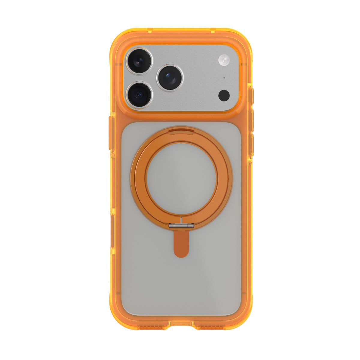 MagStrong 360度旋轉支架泡泡殼 iPhone 17 系列 iPhone 17 Pro Max (6.9 吋) 橘色