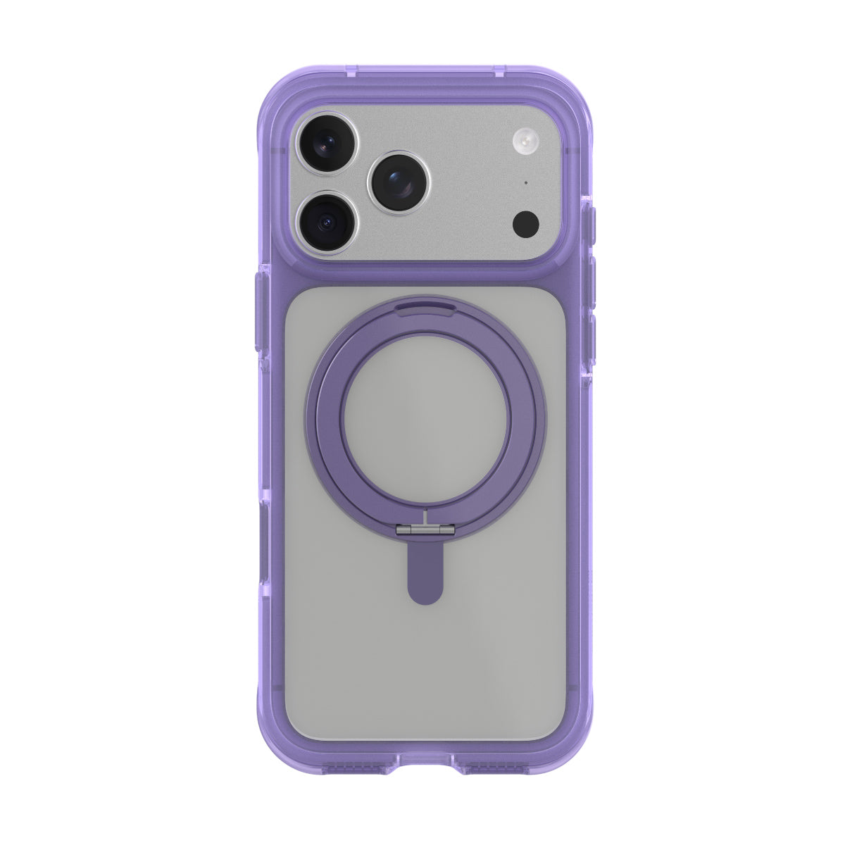 MagStrong 360度旋轉支架泡泡殼 iPhone 17 系列 iPhone 17 Pro Max (6.9 吋) 紫色