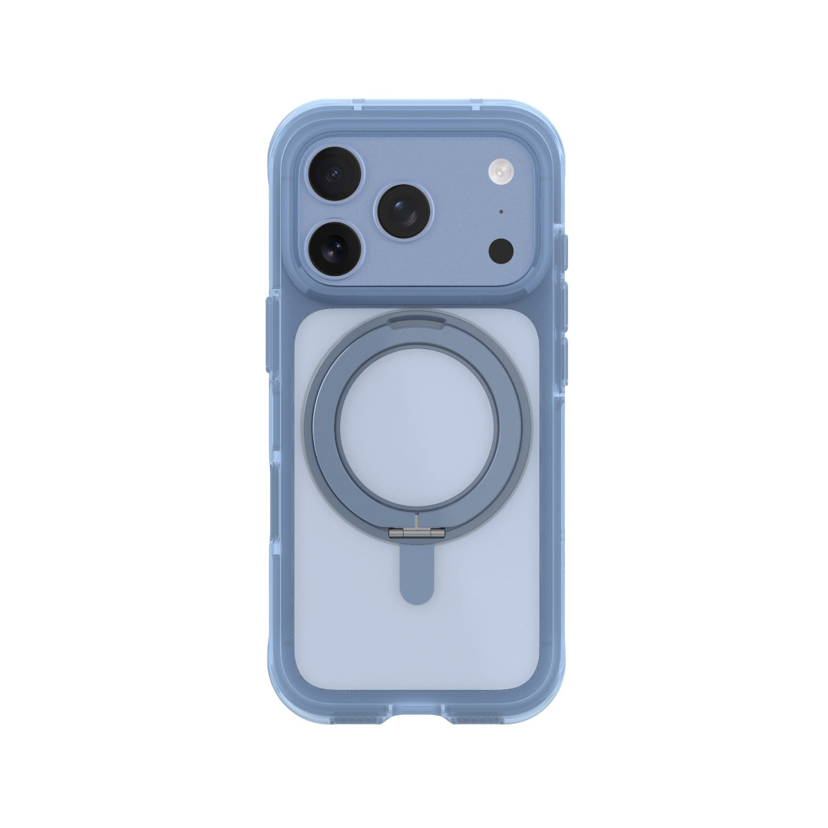 MagStrong 360度旋轉支架泡泡殼 iPhone 18 / 17 系列 iPhone 18 Pro 17 Pro (6.3 吋) 淺藍色 ｜亞瑟3C生活