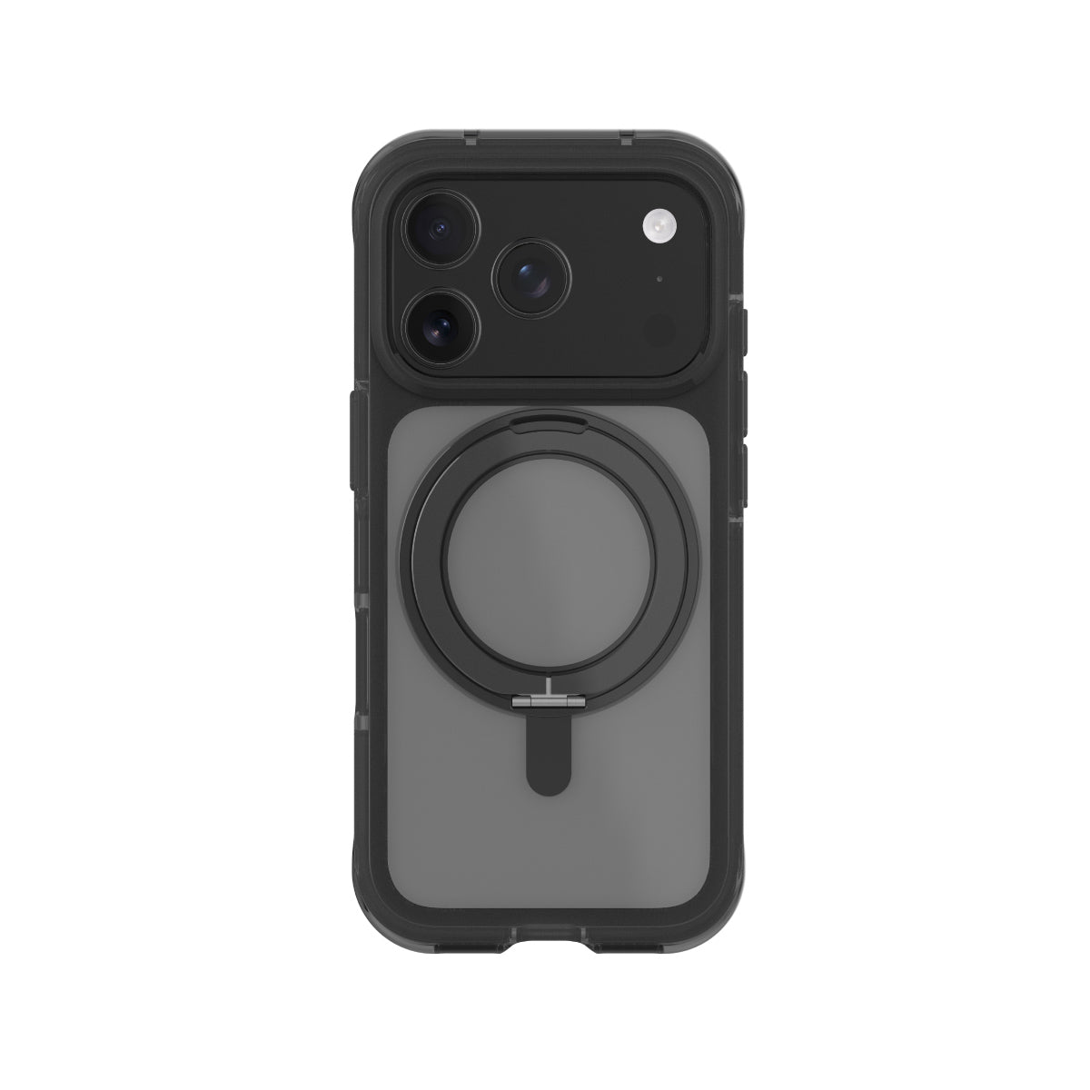 MagStrong 360度旋轉支架泡泡殼 iPhone 18 / 17 系列 iPhone 18 Pro 17 Pro (6.3 吋) 黑灰色 ｜亞瑟3C生活