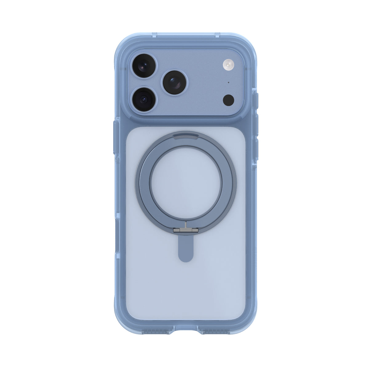 MagStrong 360度旋轉支架泡泡殼 iPhone 18 / 17 系列 iPhone 18 Pro Max 17 Pro Max (6.9 吋) 淺藍色 ｜亞瑟3C生活