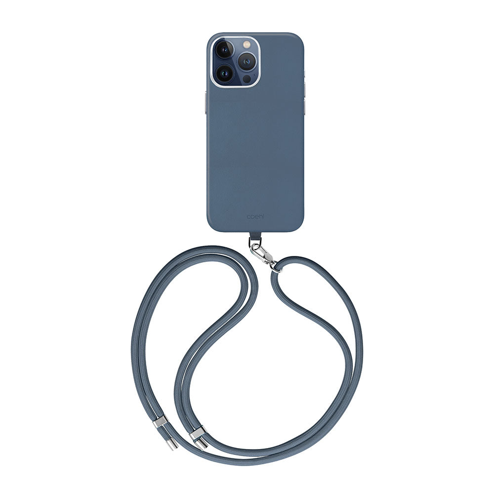 盒損福利品 - Muse 質感可磁吸棉繩掛繩兩用手機殼 iPhone 15 系列