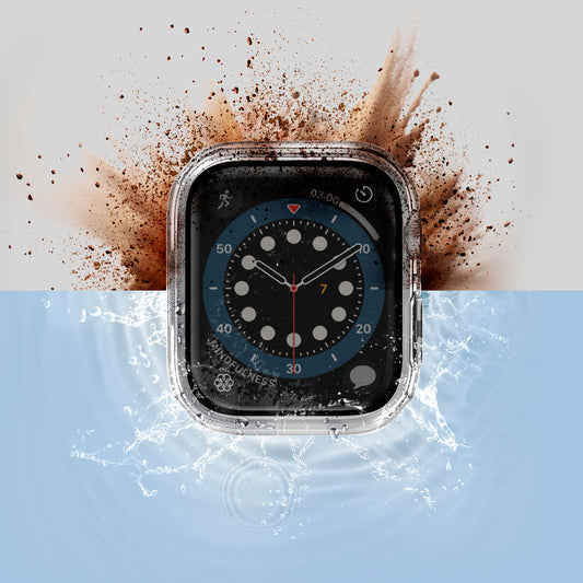 Apple Watch Nautic IP68 防潑水防塵超輕量曲面玻璃錶殼 41 / 45 mm