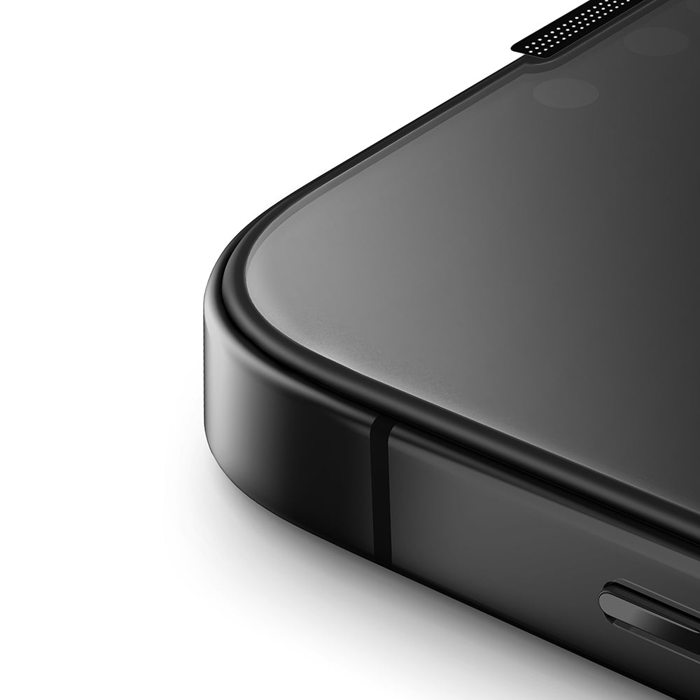 OPTIX 滿版高清透9H玻璃保護貼 黑邊透明 iPhone 15 系列