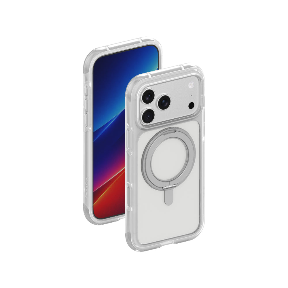 MagStrong 360度旋轉支架泡泡殼 iPhone 17 系列 白色 ｜亞瑟3C生活