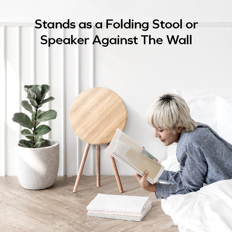 Cymbal 咖啡桌｜內建燈光效果・磁吸式充電・無線喇叭