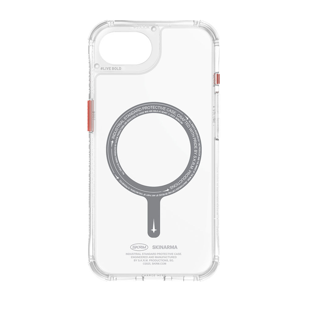 盒損福利品 - Saido 低調風格磁吸防摔手機殼 附掛繩環 iPhone 16e 系列