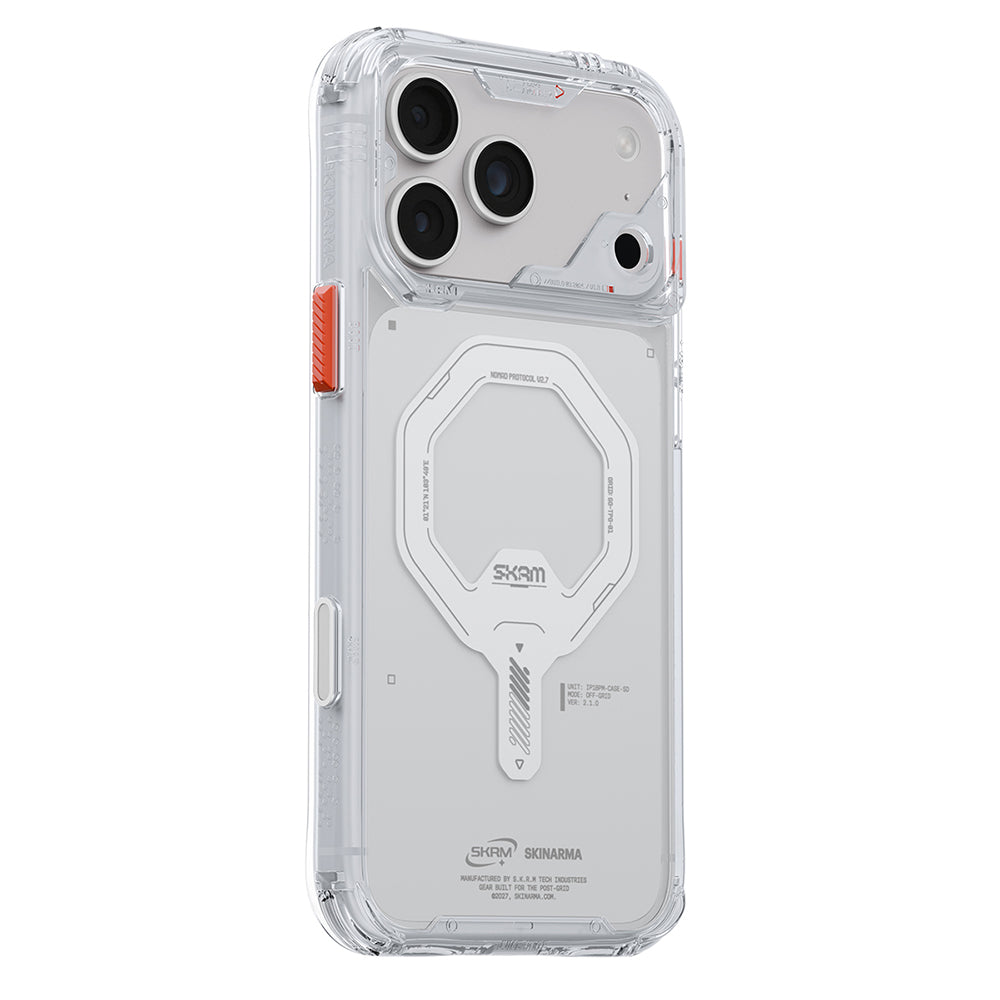 Saido 低調風格磁吸防摔手機殼 附掛扣 iPhone 18 系列