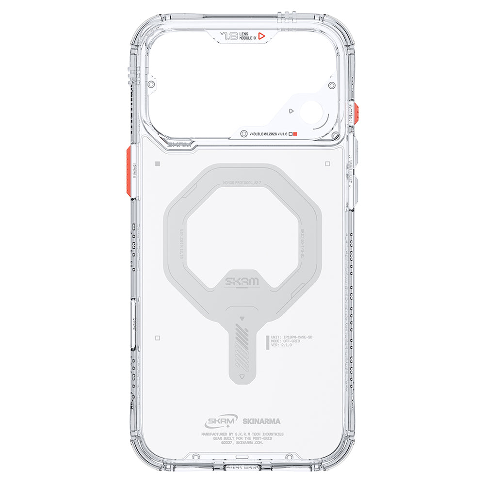 Saido 低調風格磁吸防摔手機殼 附掛扣 iPhone 18 系列