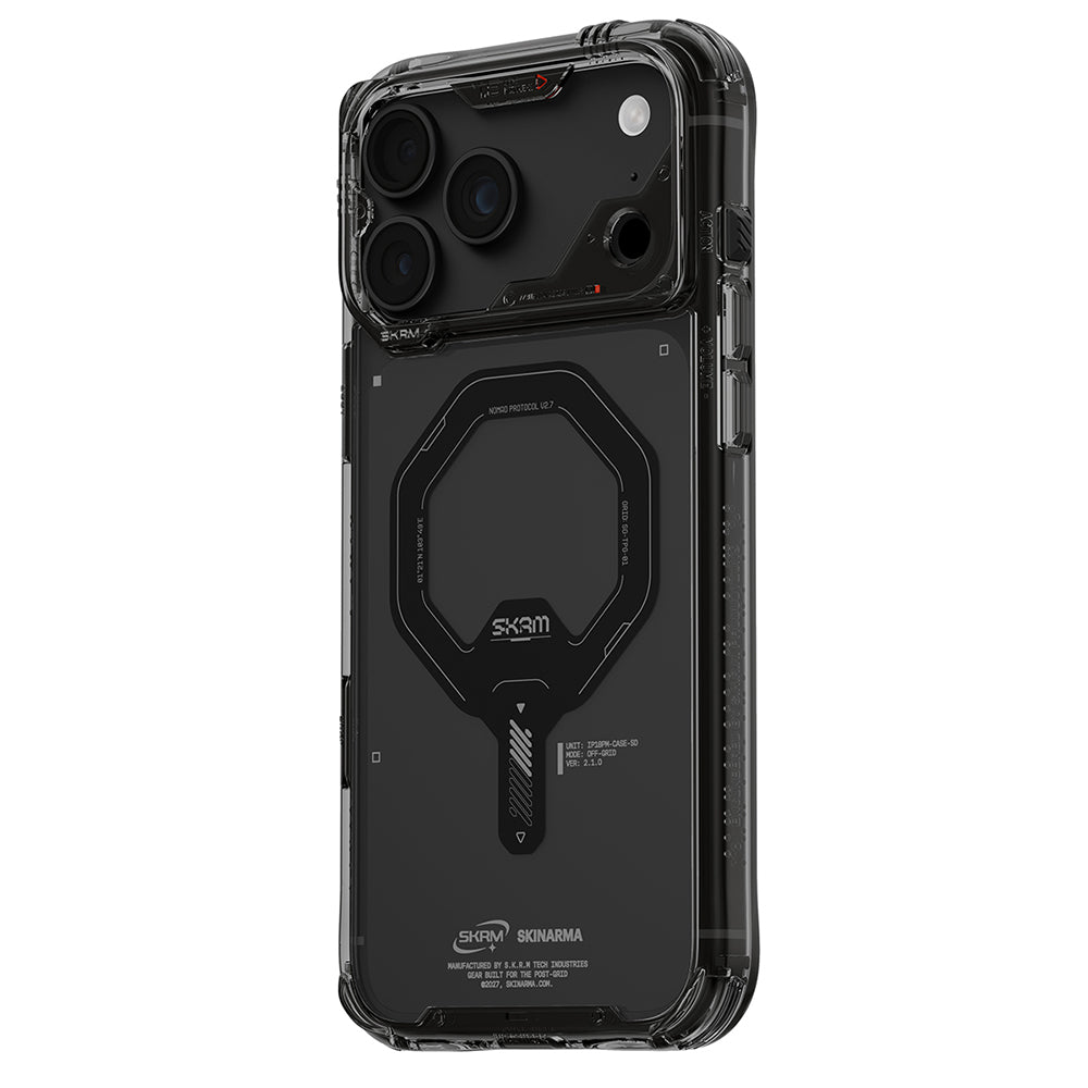 Saido 低調風格磁吸防摔手機殼 附掛扣 iPhone 18 系列