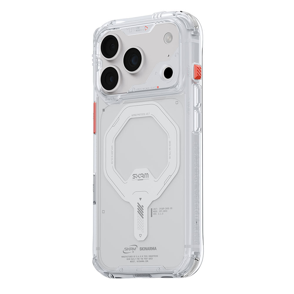 Saido 低調風格磁吸防摔手機殼 附掛扣 iPhone 18 系列