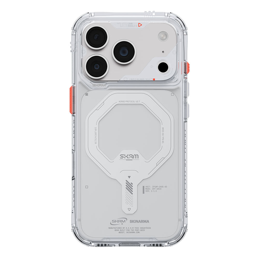 Saido 低調風格磁吸防摔手機殼 附掛扣 iPhone 18 系列