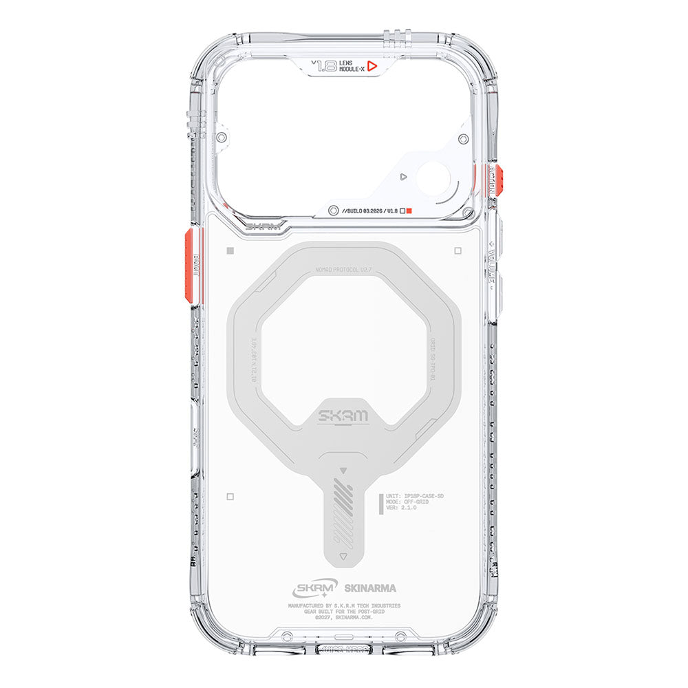 Saido 低調風格磁吸防摔手機殼 附掛扣 iPhone 18 系列