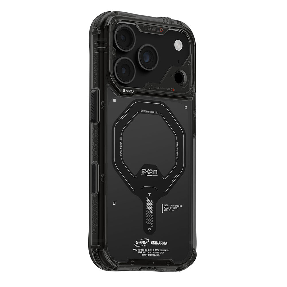 Saido 低調風格磁吸防摔手機殼 附掛扣 iPhone 18 系列