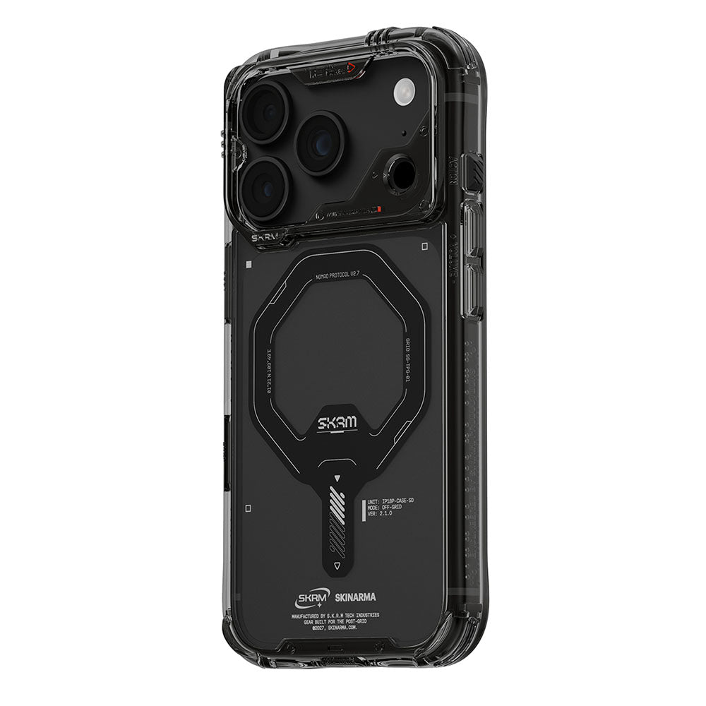 Saido 低調風格磁吸防摔手機殼 附掛扣 iPhone 18 系列