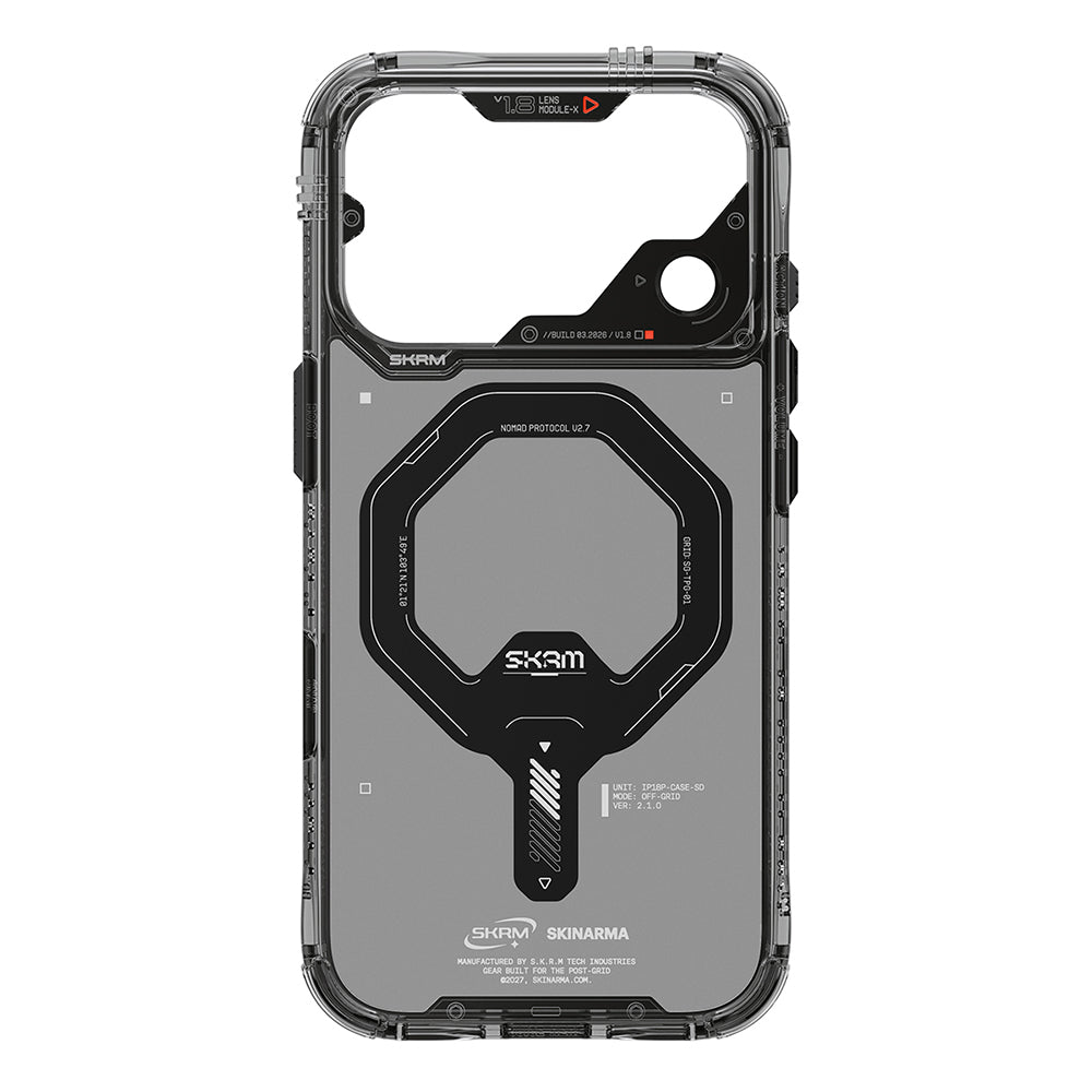 Saido 低調風格磁吸防摔手機殼 附掛扣 iPhone 18 系列
