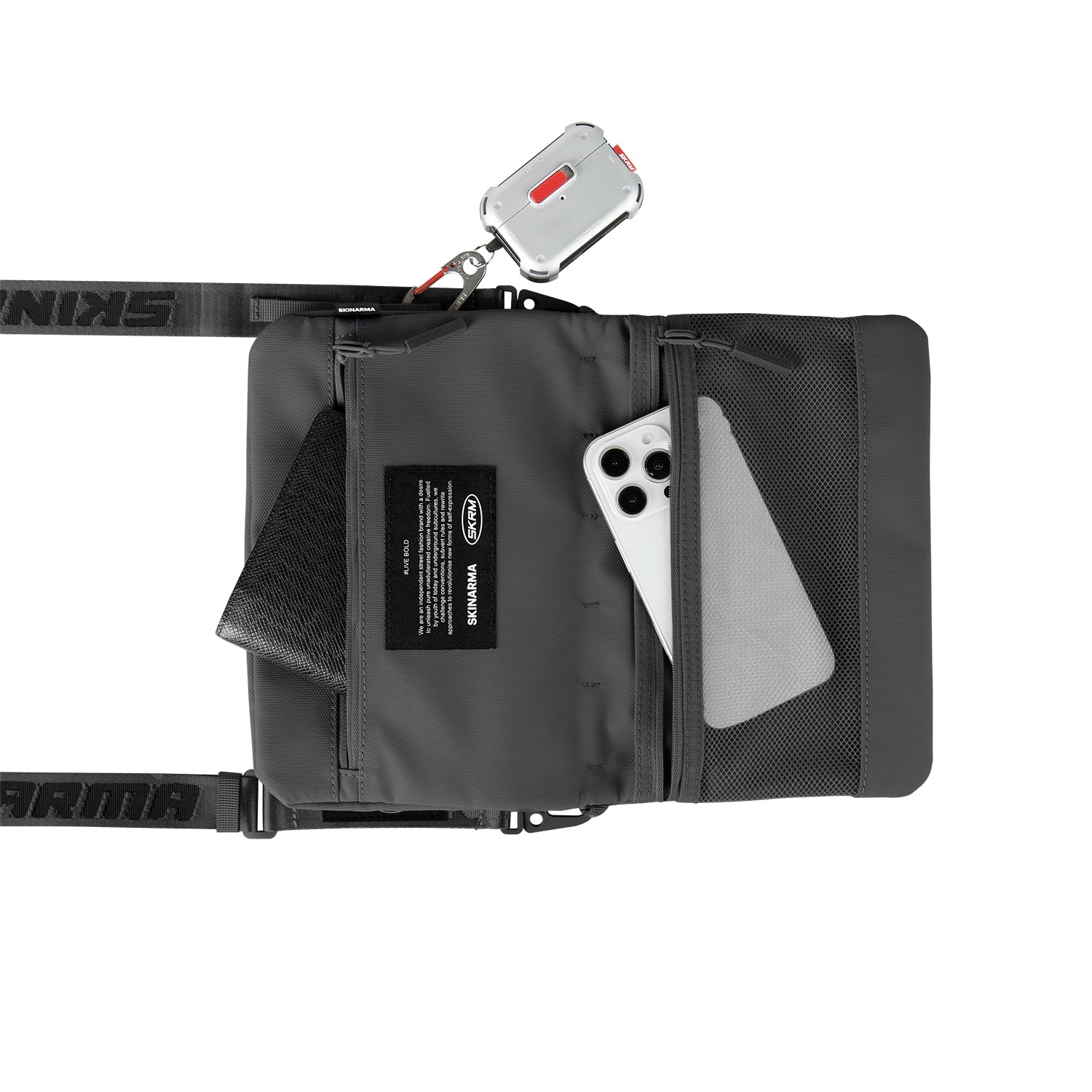 Satchel Juno 鐵花肩背包