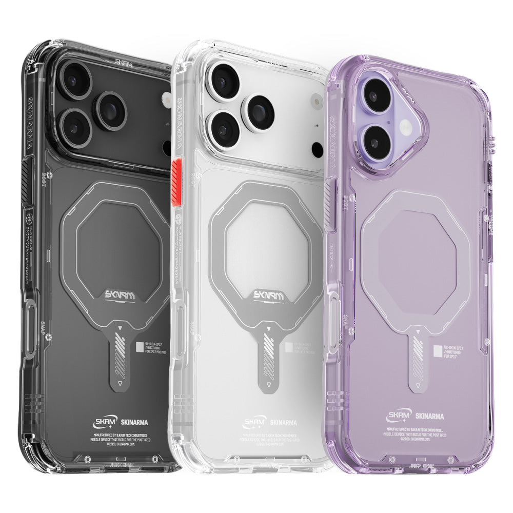 Saido 低調風格磁吸防摔手機殼 附掛繩環 iPhone 17 系列