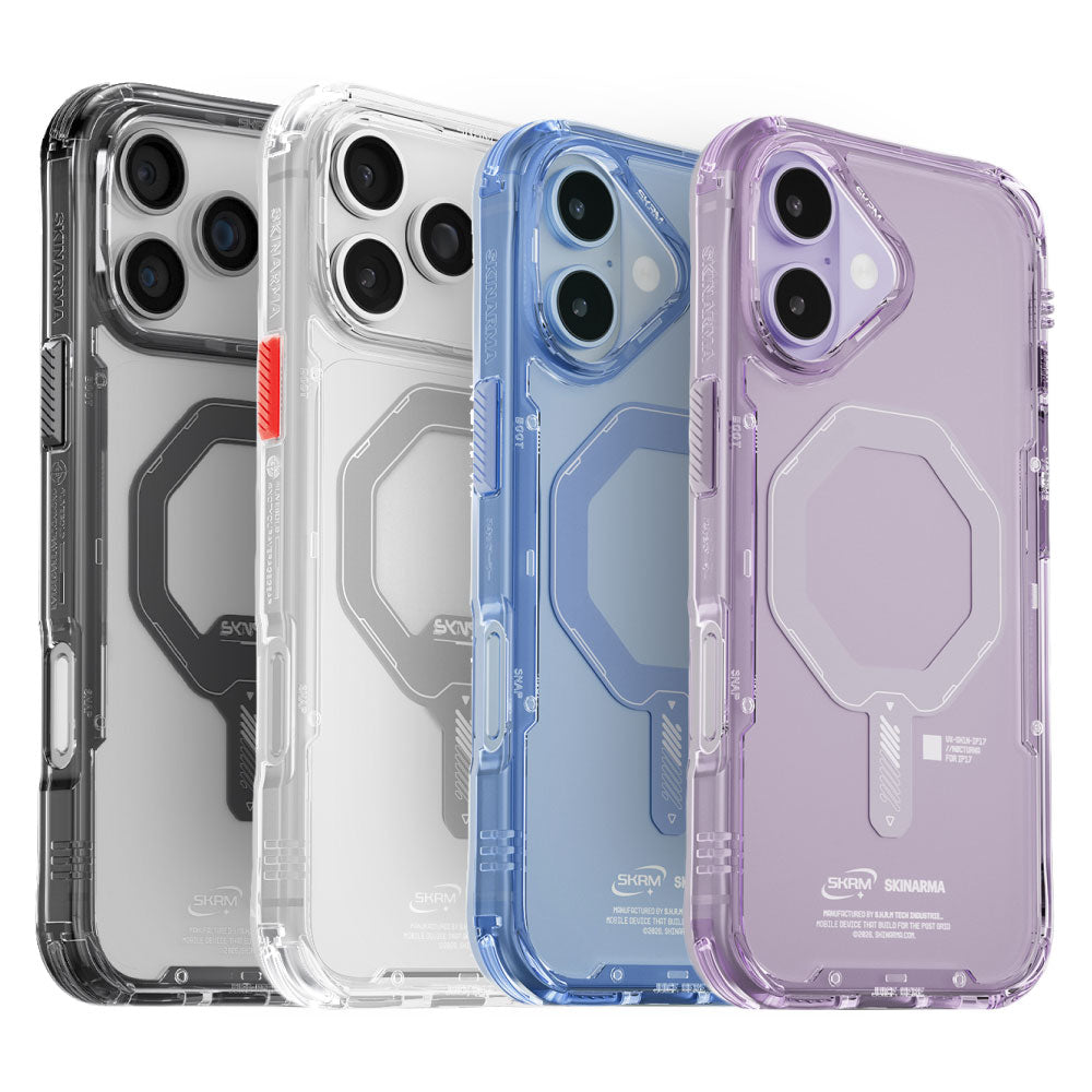 Saido 低調風格磁吸防摔手機殼 附掛繩環 iPhone 17 系列