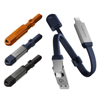 Sheath Key 兩用接頭充電線 USB-C to USB-C+USB-A 15cm