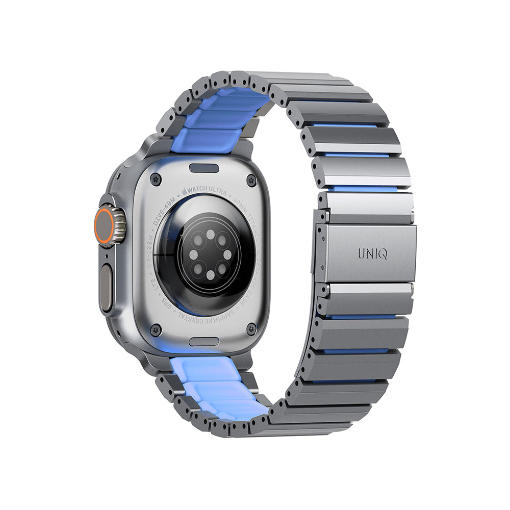 UNIQ 新加坡 Strova Flex Apple Watch 不鏽鋼調節錶帶 ｜亞瑟3C生活