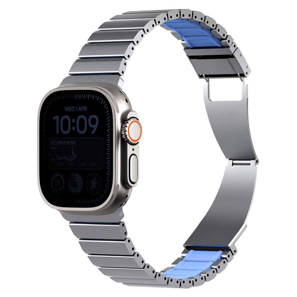 UNIQ 新加坡 Strova Flex Apple Watch 不鏽鋼調節錶帶 ｜亞瑟3C生活