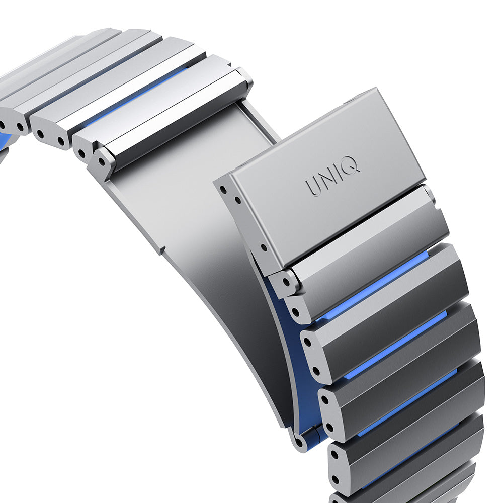 UNIQ 新加坡 Strova Flex Apple Watch 不鏽鋼調節錶帶 ｜亞瑟3C生活