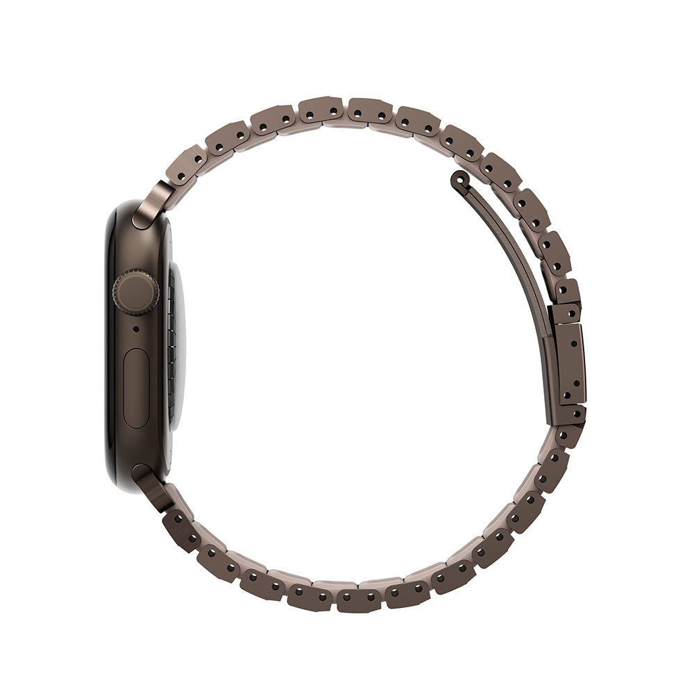 UNIQ 新加坡 Strova Flex Apple Watch 不鏽鋼調節錶帶 ｜亞瑟3C生活