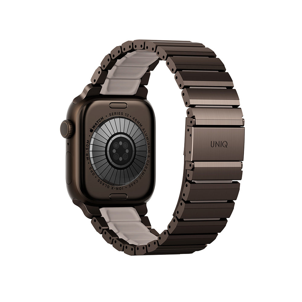 UNIQ 新加坡 Strova Flex Apple Watch 不鏽鋼調節錶帶 ｜亞瑟3C生活