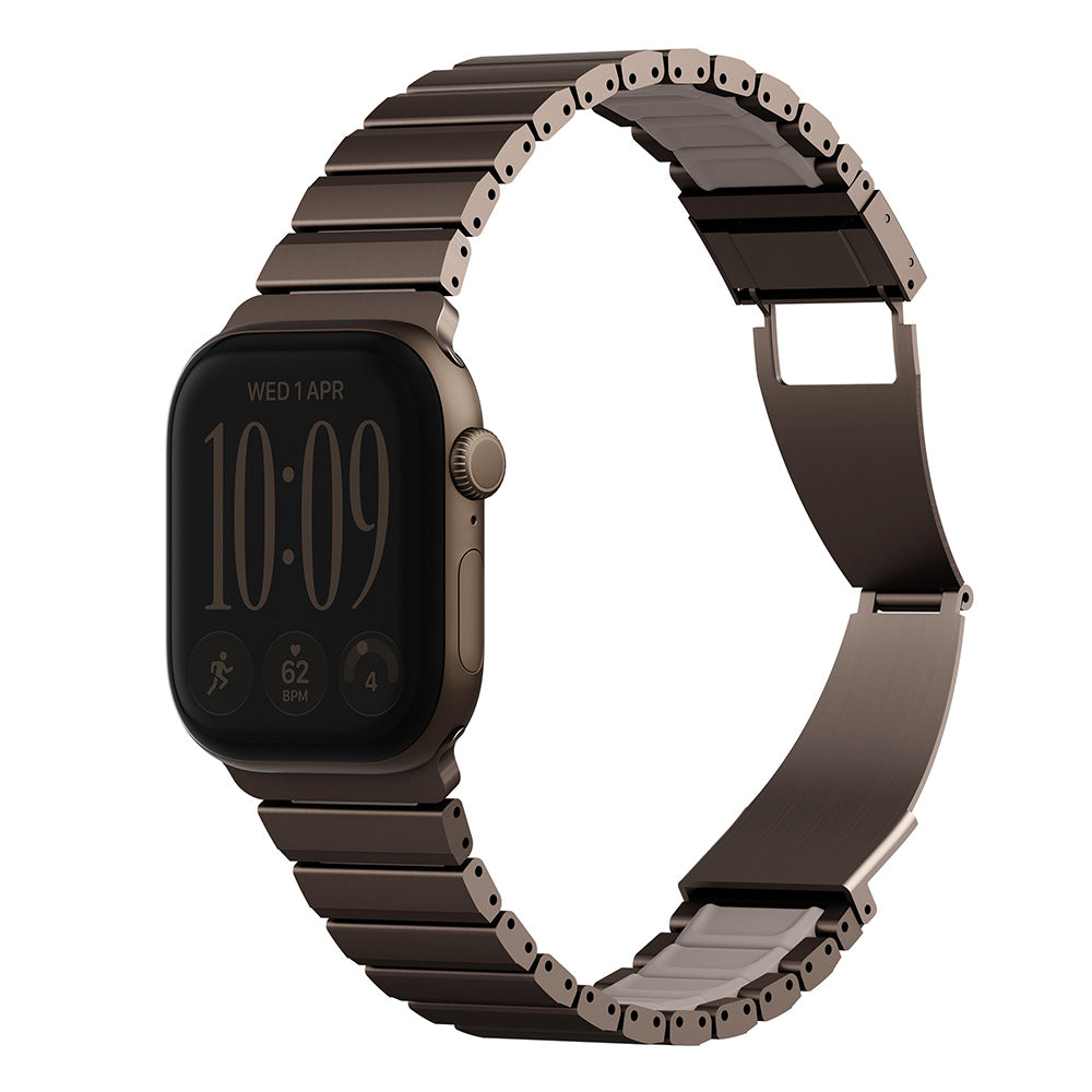 UNIQ 新加坡 Strova Flex Apple Watch 不鏽鋼調節錶帶 ｜亞瑟3C生活