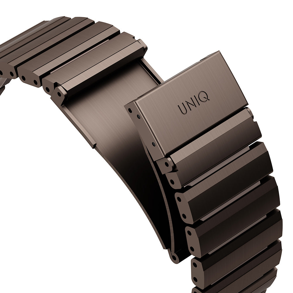 UNIQ 新加坡 Strova Flex Apple Watch 不鏽鋼調節錶帶 ｜亞瑟3C生活