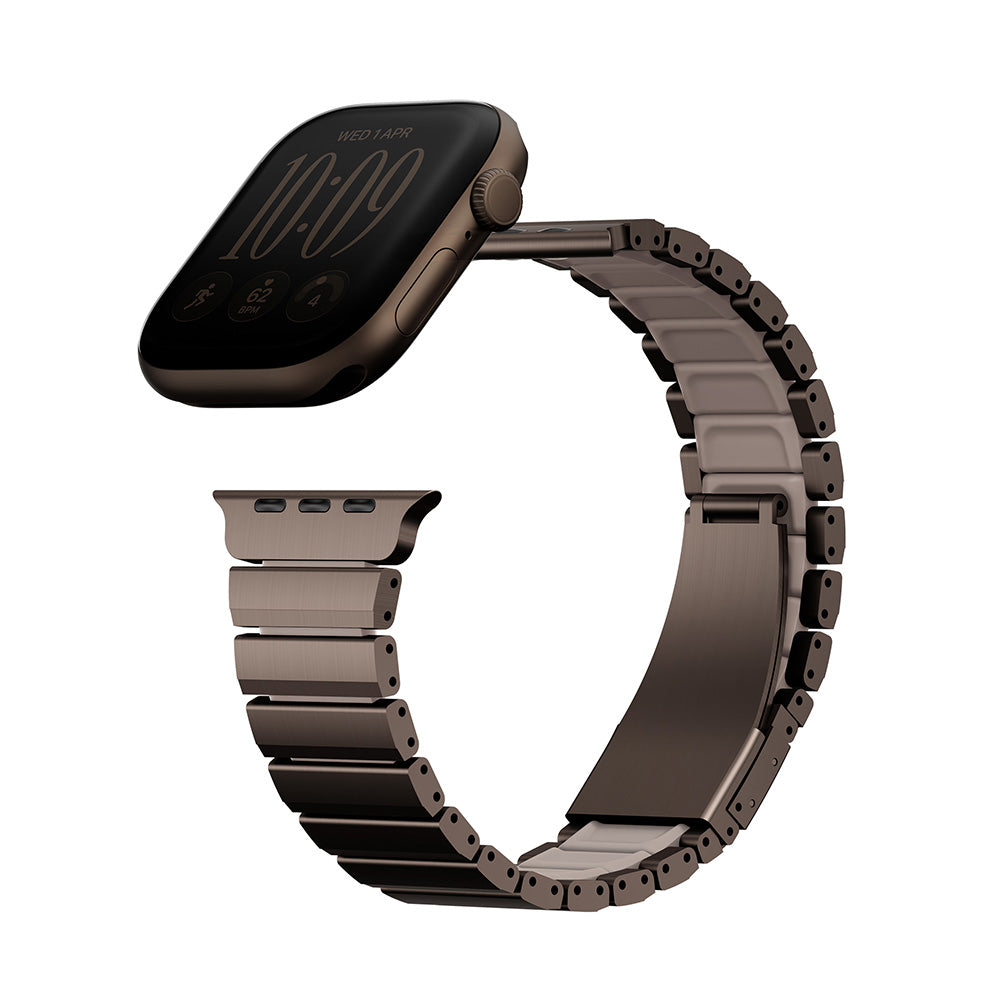 UNIQ 新加坡 Strova Flex Apple Watch 不鏽鋼調節錶帶 ｜亞瑟3C生活