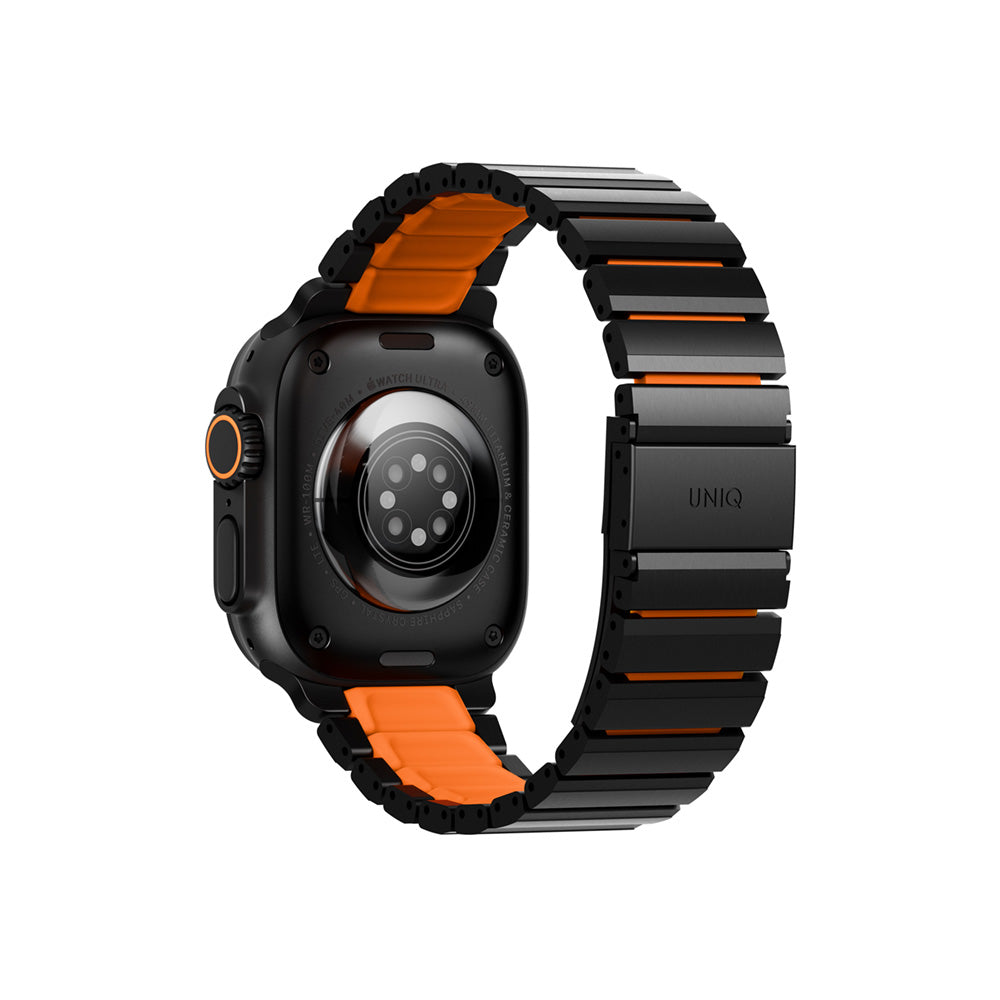 UNIQ 新加坡 Strova Flex Apple Watch 不鏽鋼調節錶帶