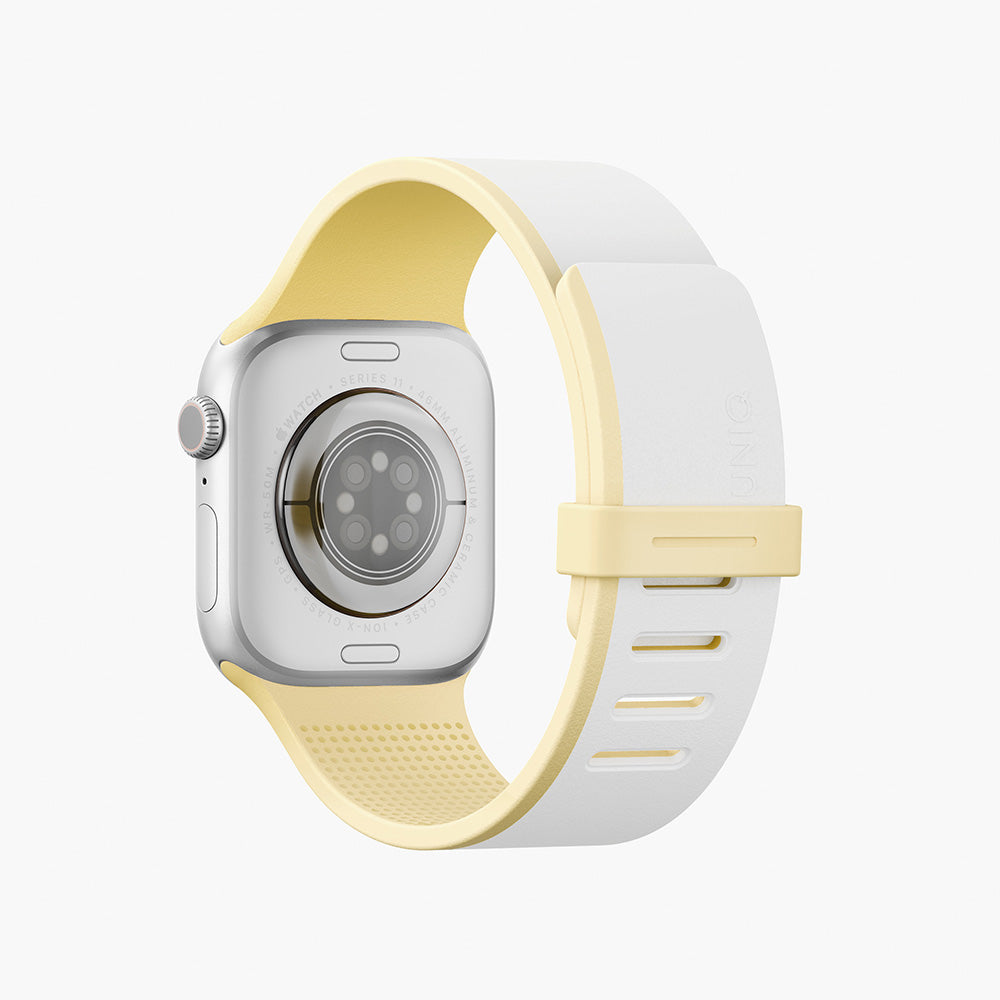 UNIQ 新加坡 Revix 4th Apple Watch 雙色矽膠磁吸錶帶