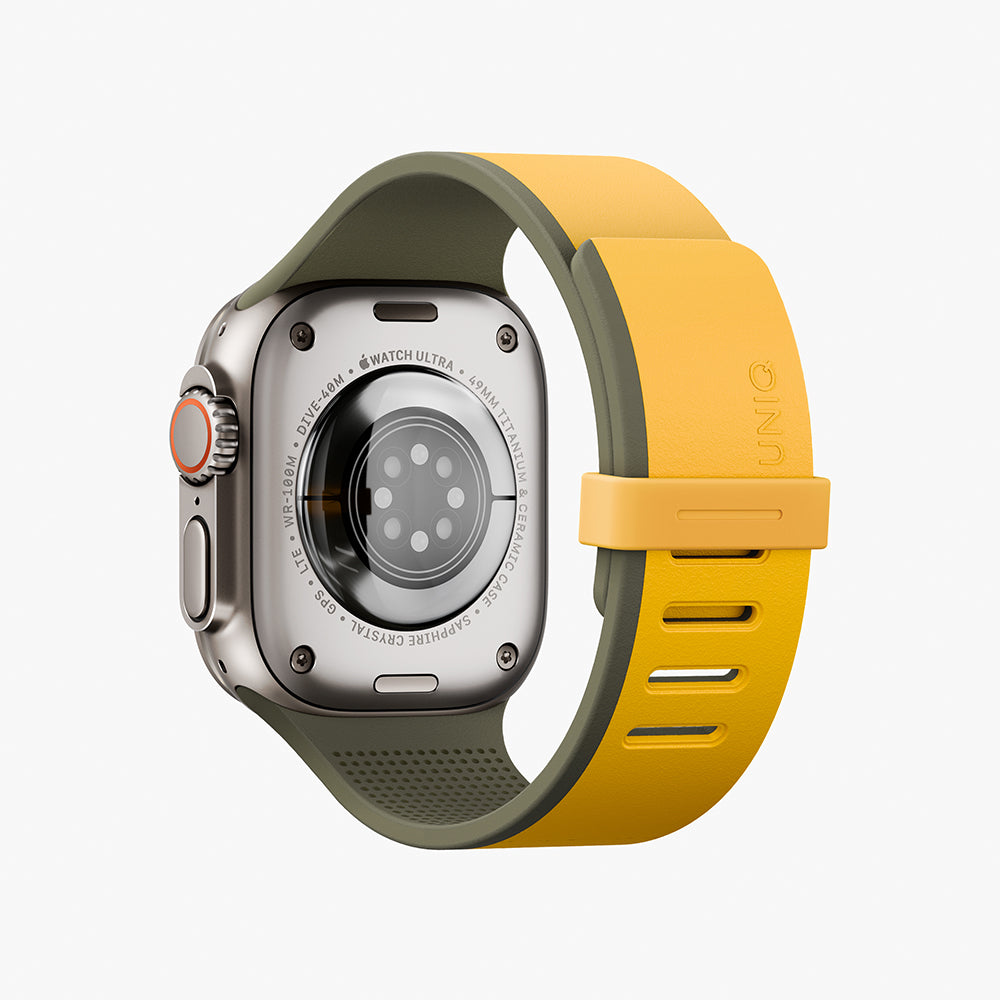 UNIQ 新加坡 Revix 4th Apple Watch 雙色矽膠磁吸錶帶