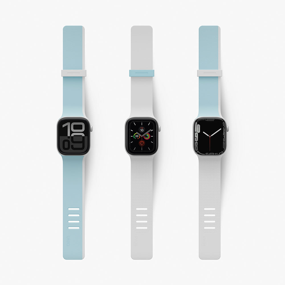 UNIQ 新加坡 Revix 4th Apple Watch 雙色矽膠磁吸錶帶