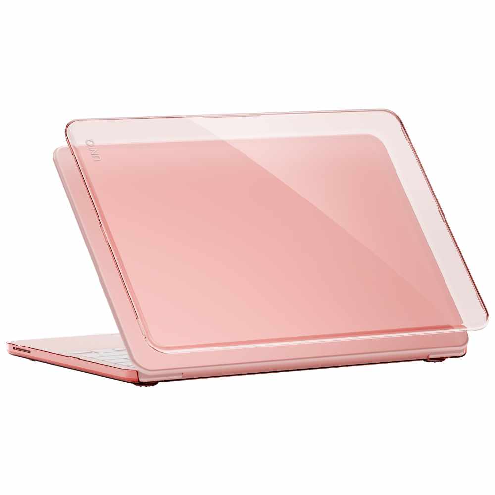 UNIQ 新加坡 Vero 輕薄防刮電腦保護殼 MacBook Neo (A18 Pro | 2026) 粉透