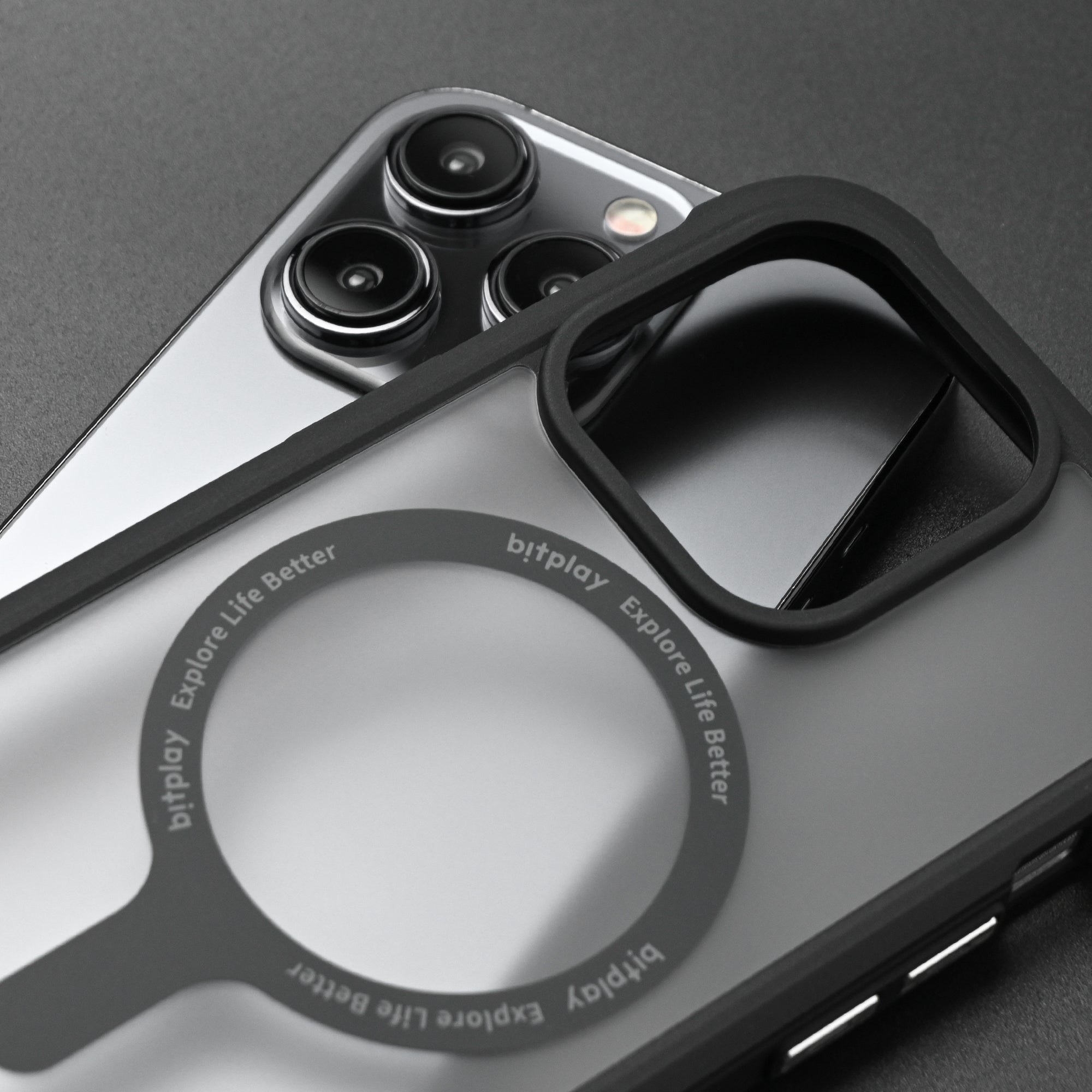 Wander Case 霧面磁吸殼 暗夜黑 iPhone 15 系列