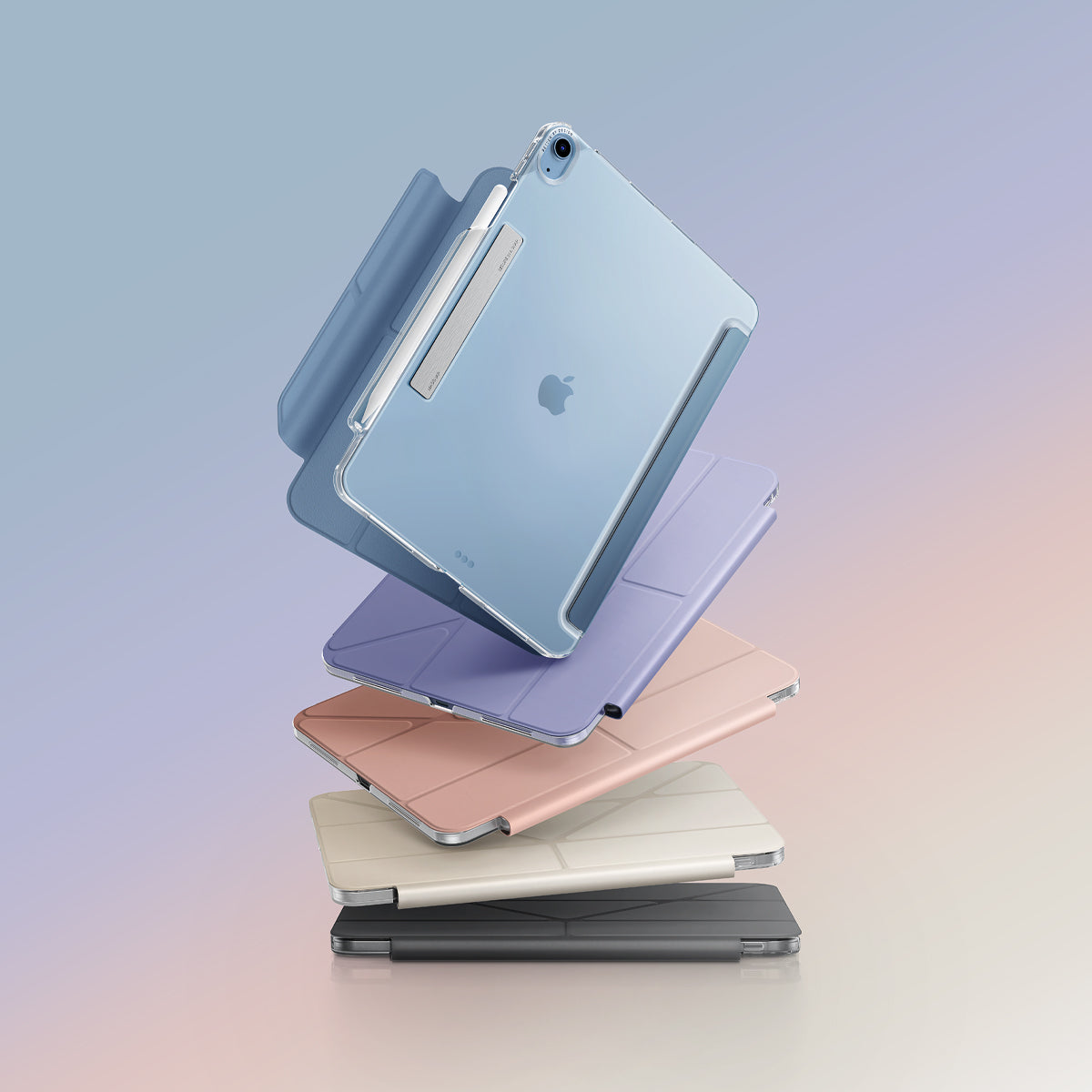 Camden Click 磁吸設計帶筆槽多功能極簡透明保護套 iPad Air 13吋 (M3/M2共用)