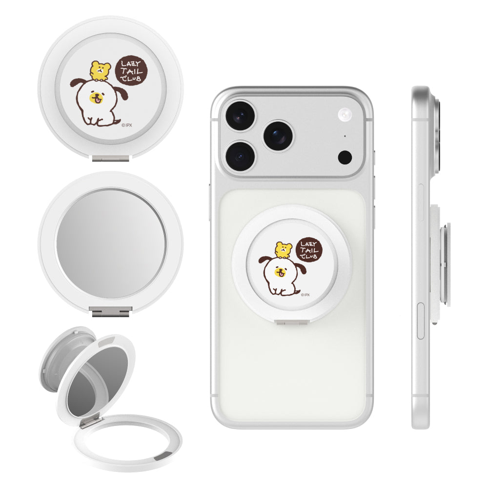 solide 索力得 LINE FRIENDS 正版授權鏡面磁吸支架/手機支架 奧利佛