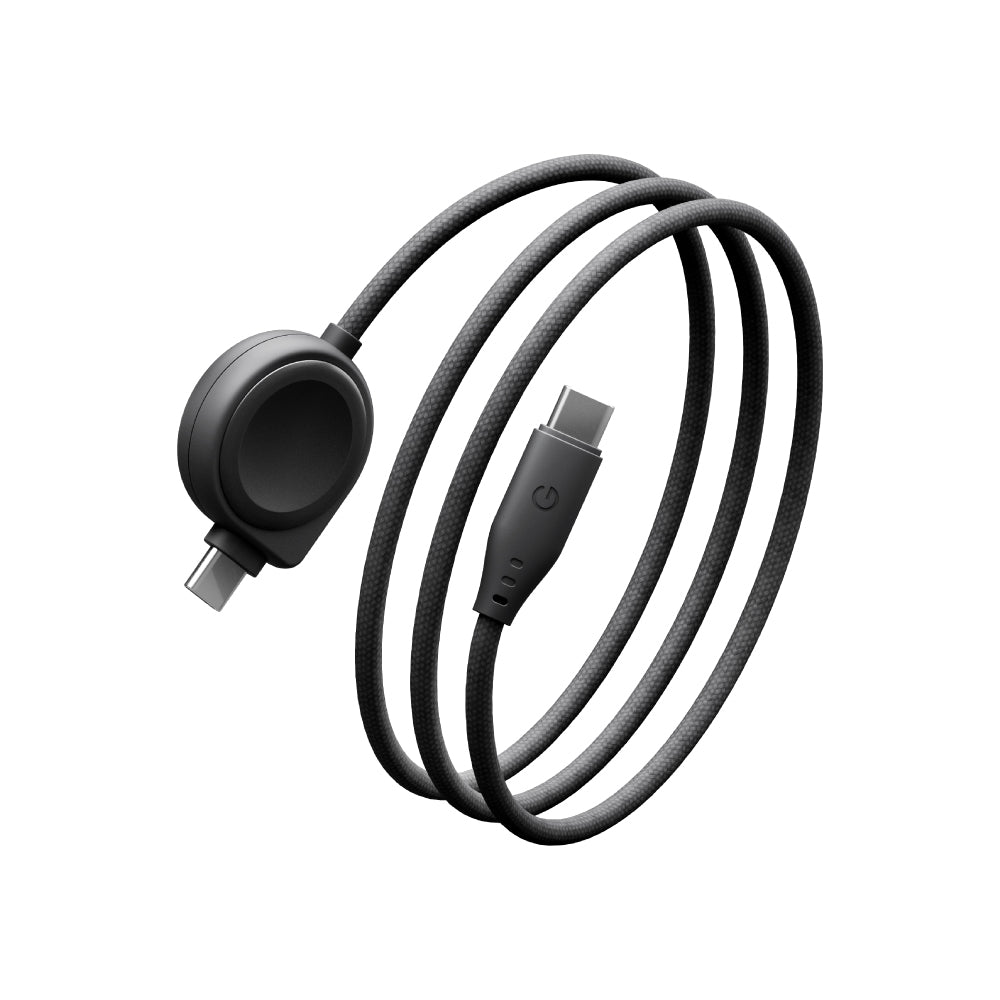 ENERGEA 新加坡 Flow Duo USB-C to USB-C+Samsung Watch 二合一手錶充電線 1.5M