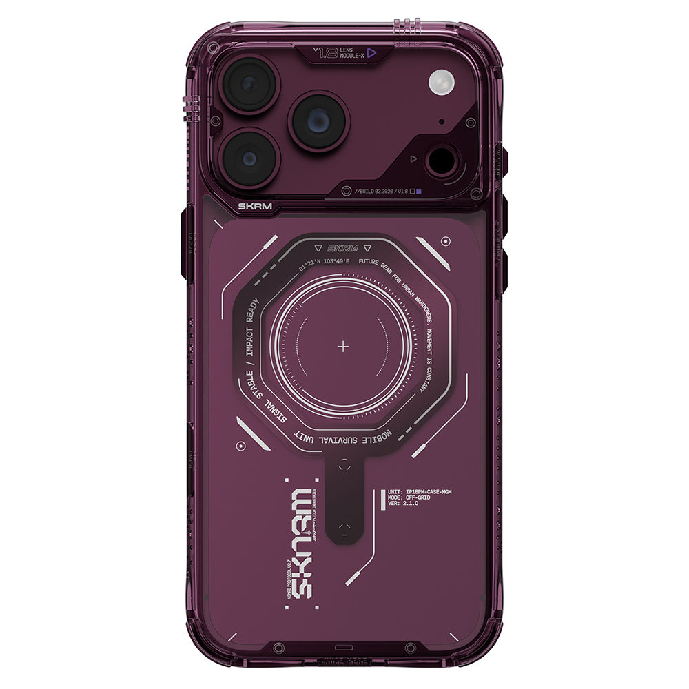 Magma 磁吸防摔金屬款手機殼 附掛扣 iPhone 18 系列