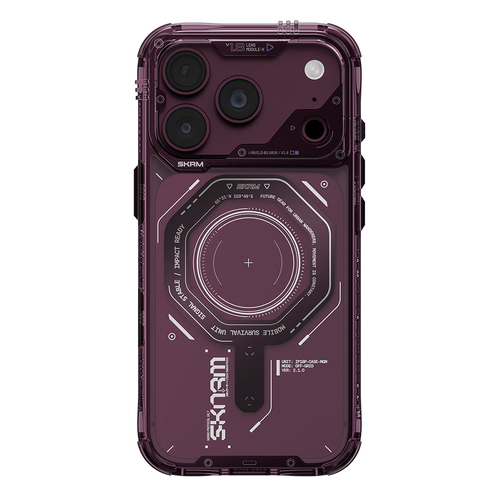 Magma 磁吸防摔金屬款手機殼 附掛扣 iPhone 18 系列