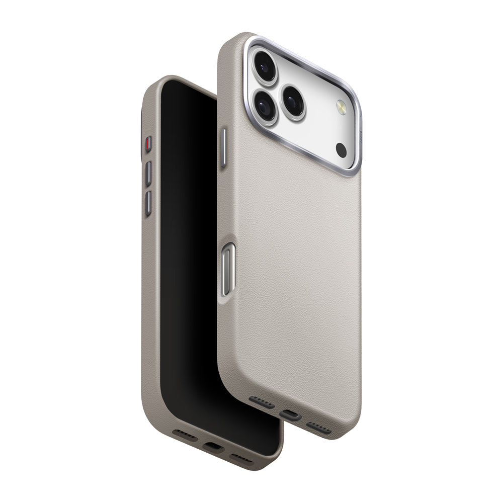 Lyden Magclick 耐刮皮革磁吸保護殼 iPhone 17 Pro / Pro Max