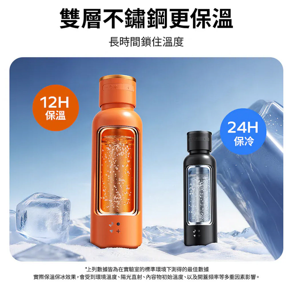 Momax 摩米士 1-Vibe Bottle 磁吸音樂水瓶-750ml ｜亞瑟3C生活