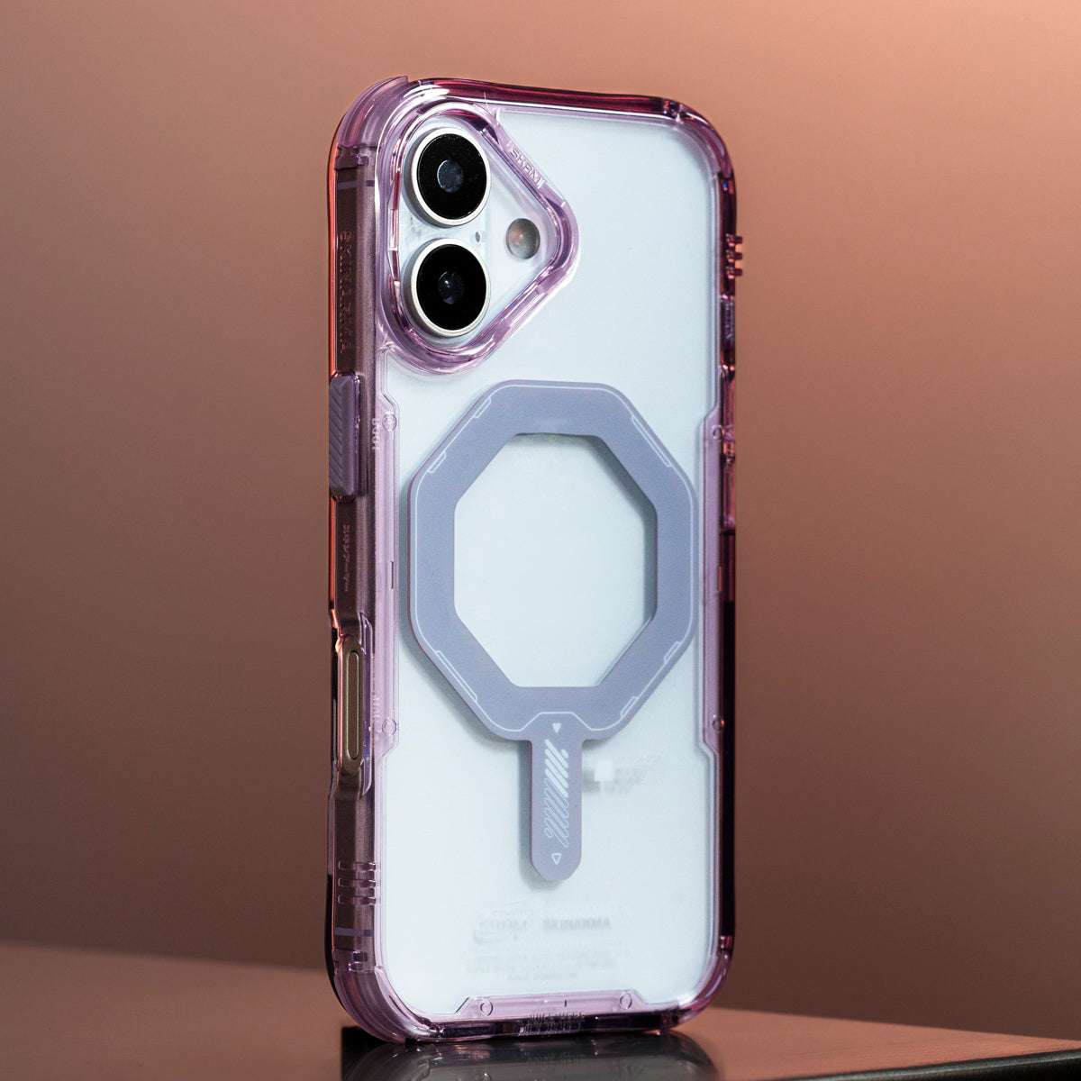 Saido 低調風格磁吸防摔手機殼 附掛繩環 iPhone 17 系列