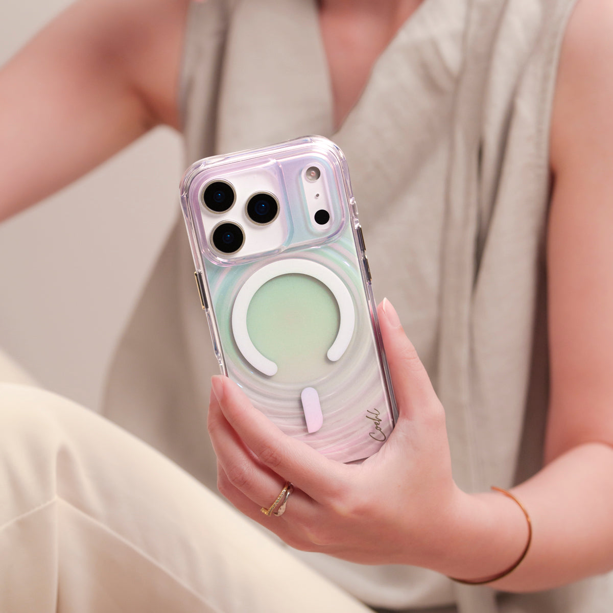 Coehl Vela 水波紋磁吸保護殼 iPhone 17 系列