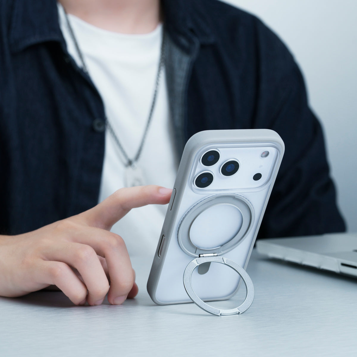 RINGO 360度磁環支架保護殼 iPhone 17 系列