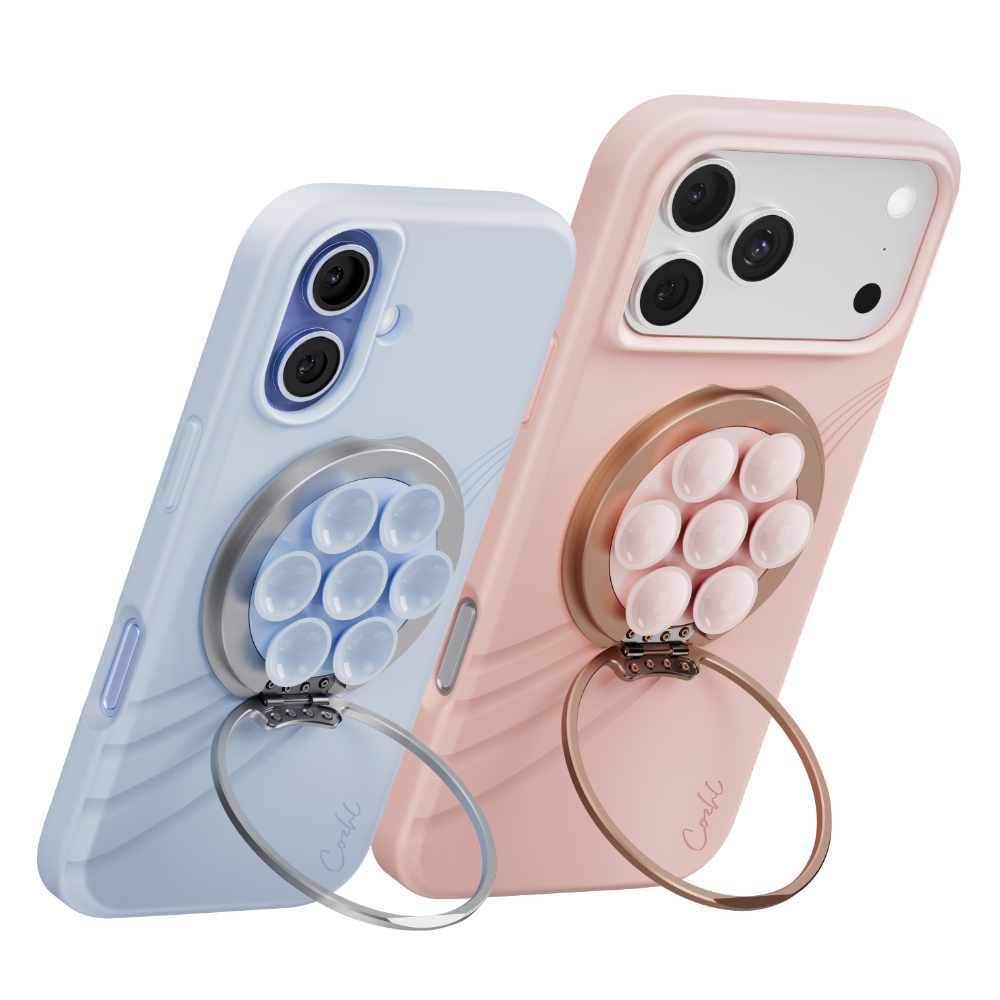 UNIQ 新加坡 Coehl Luna 吸盤帶鏡磁吸手機支架