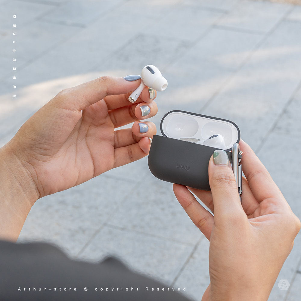 Nexo 耳掛運動液態矽膠藍牙耳機保護套(附登山扣) AirPods Pro 第2代